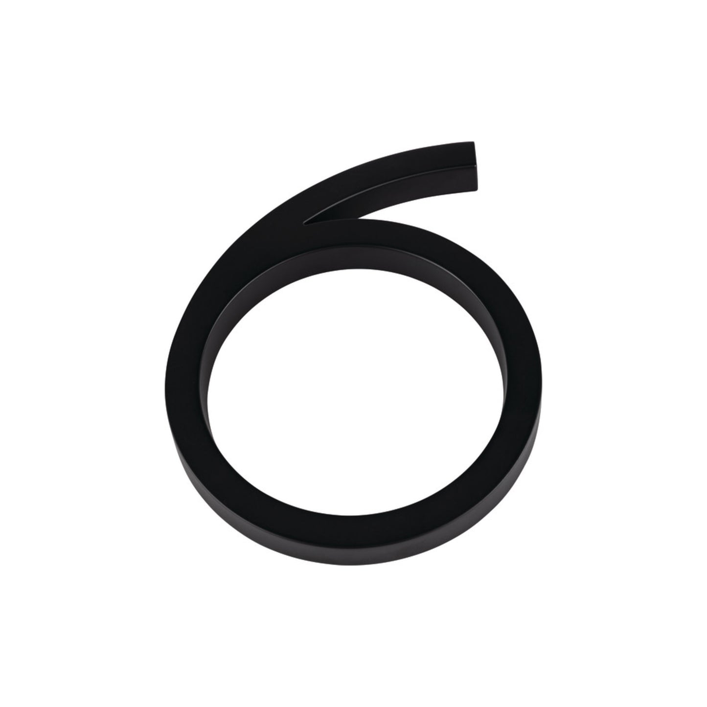 Modern Avalon 6" H House Number
