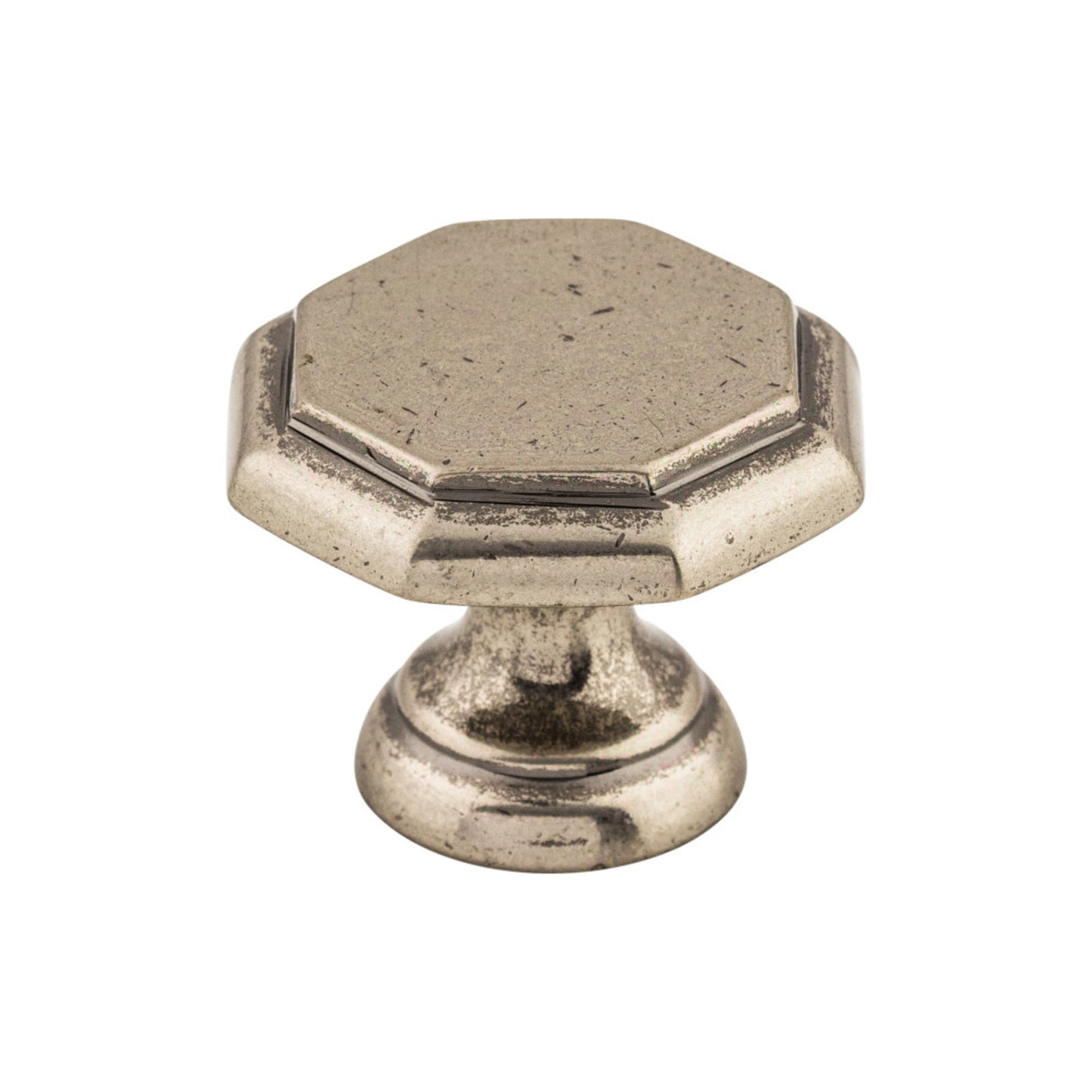 Top Knobs Devon Round Knob - Old English Copper