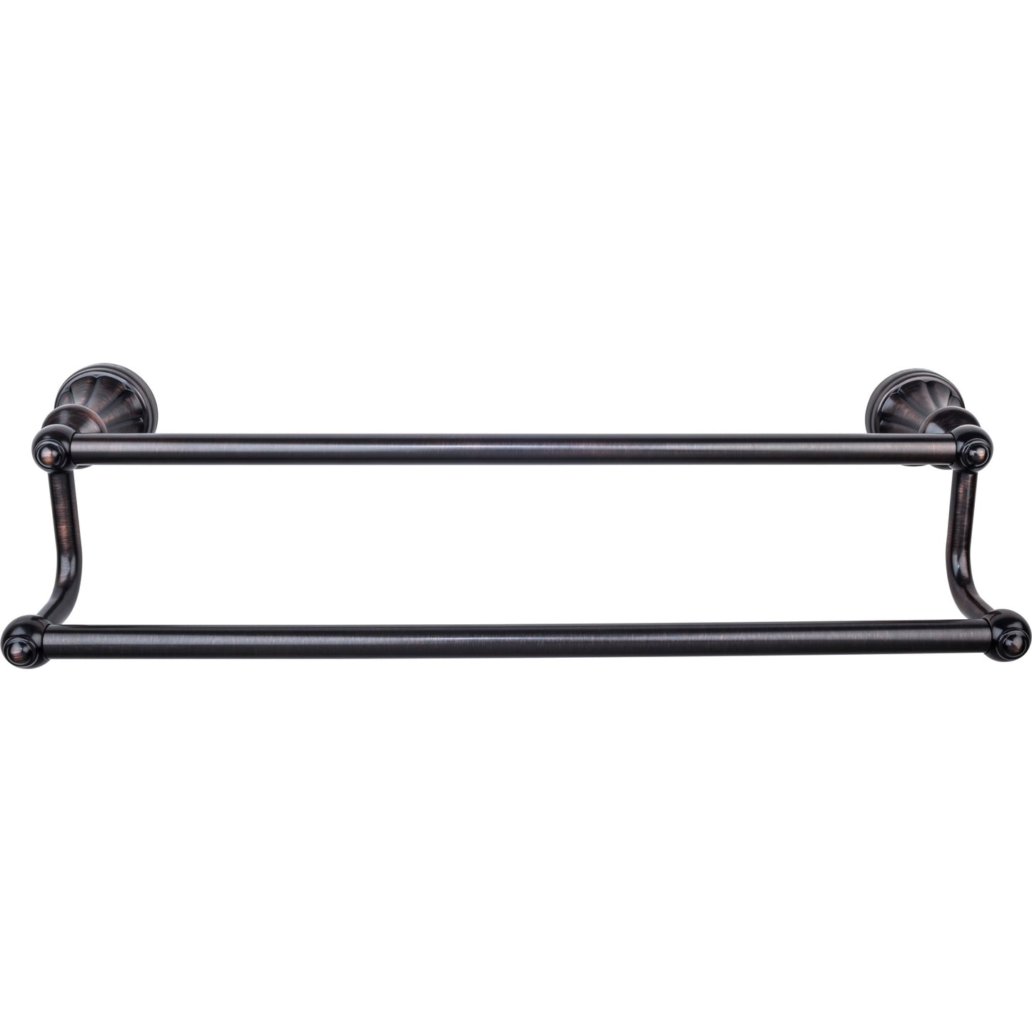 Top Knobs Hudson Bath Double Wall Mounted Towel Bar