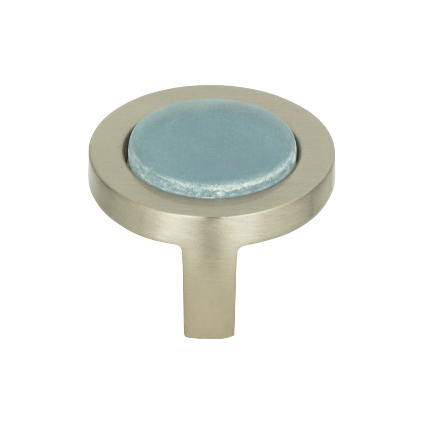 Spa 1-1/4" Diameter Round Knob - Blue