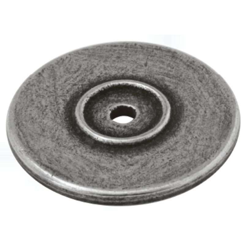 Ashley Norton Cabinet Knob Backplate for Manzoni Fine English Pewter Knobs - Pewter
