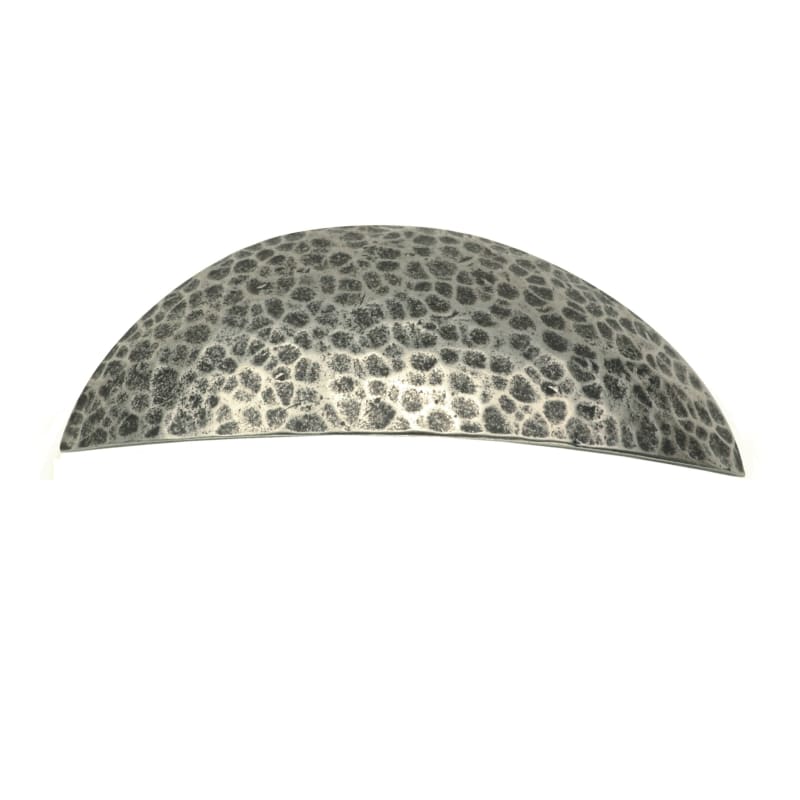 Ashley Norton Faceted Hammered Bin Pull - Pewter