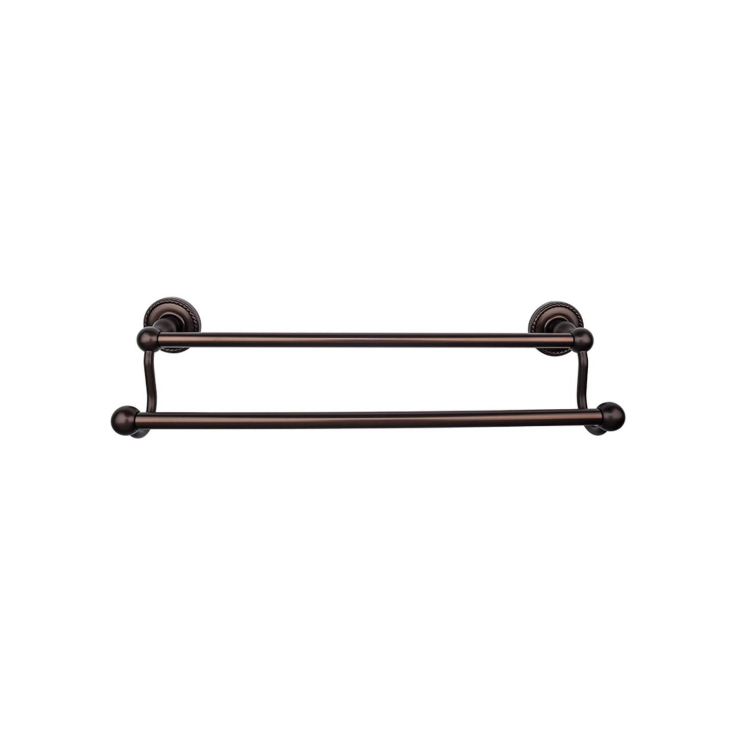 TOP BATH (R) Edwardian Bath Double 32 1/2" Wall Mounted Towel Bar