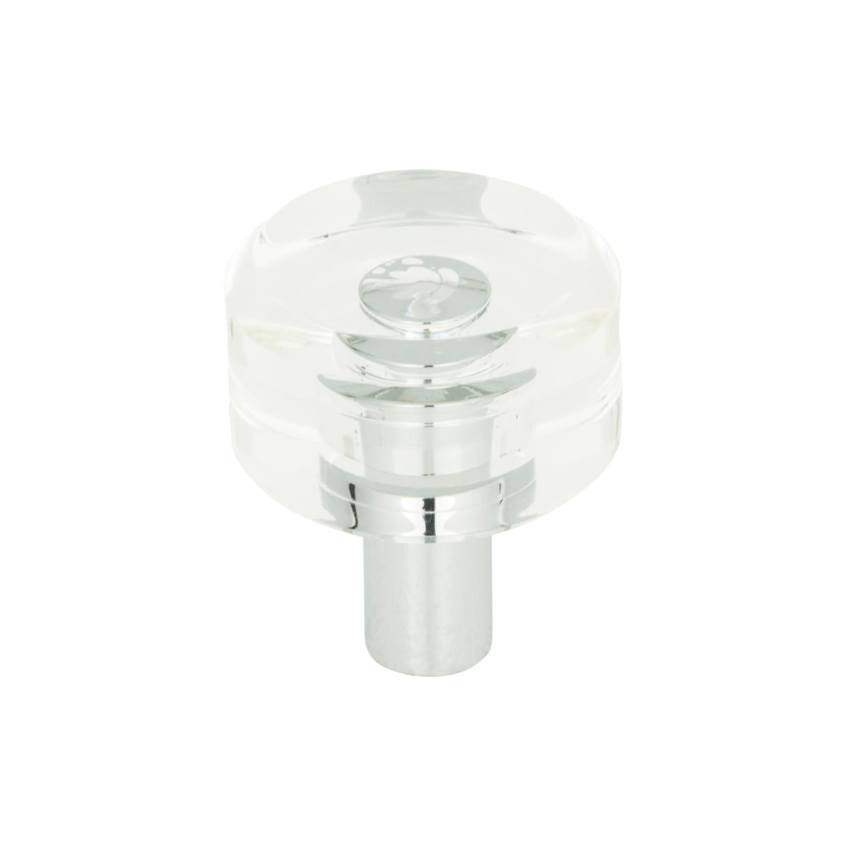 Atlas Optimism Round Knob - Brushed Nickel