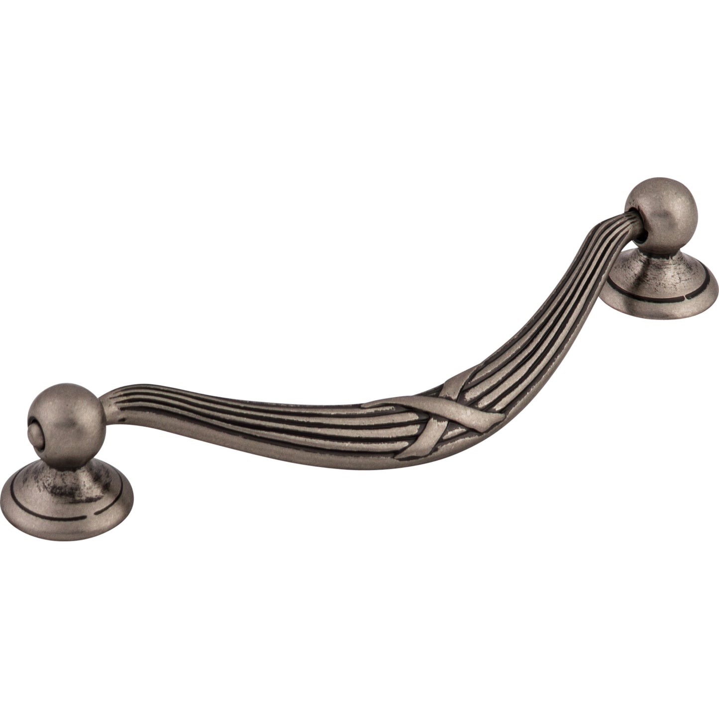 Top Knobs Ribbon & Reed Drop Handle