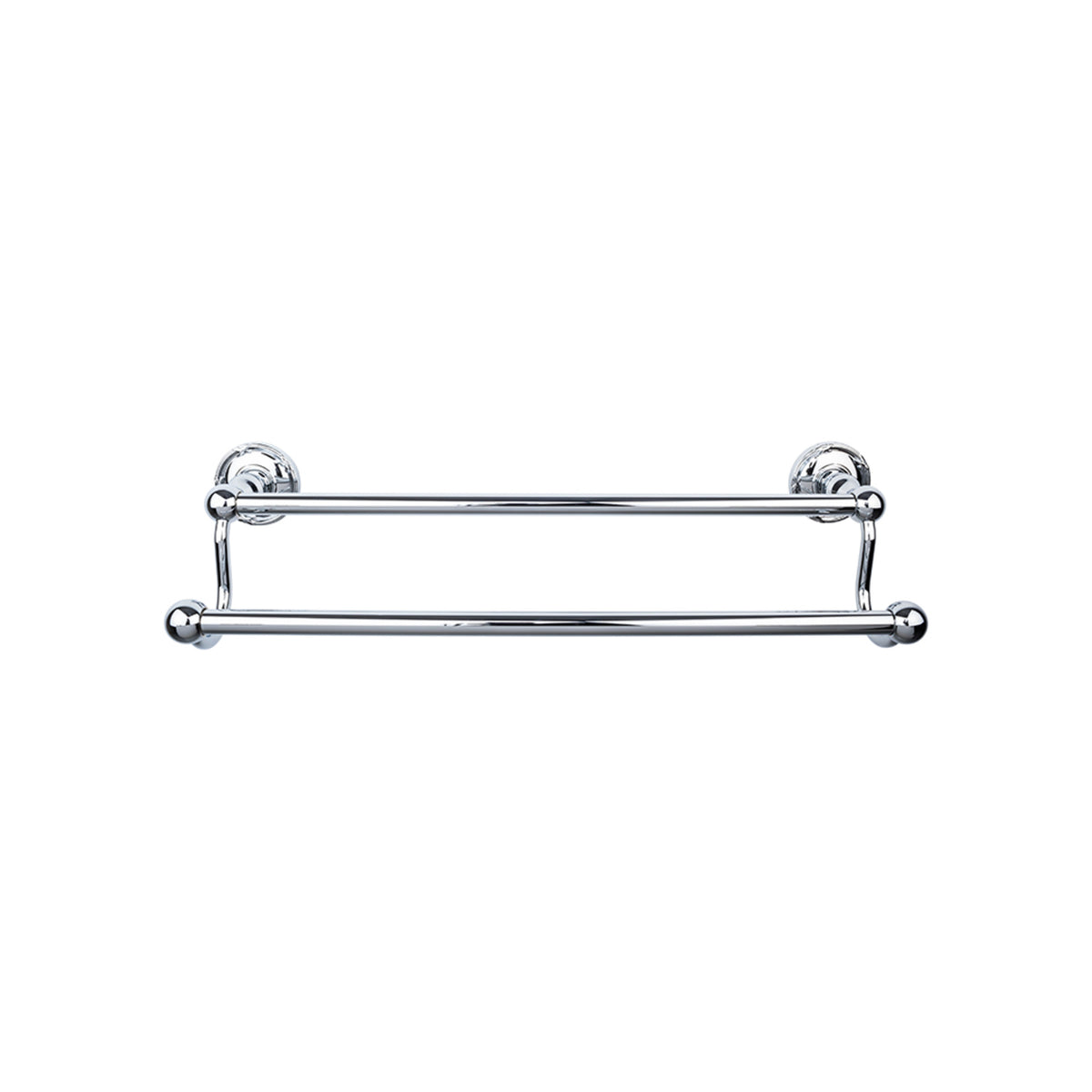 Top Knobs Edwardian Bath Double Wall Mounted Towel Bar