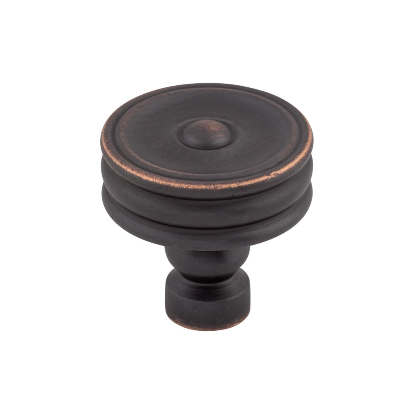 Top Knobs Brixton Ridged Diameter Round Knob