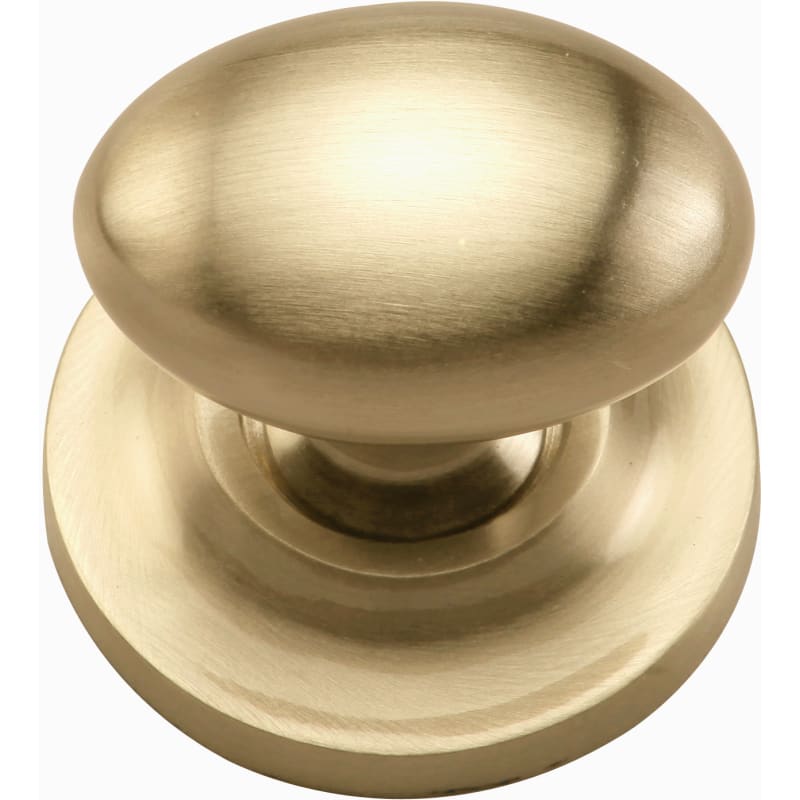 Egg Cabinet Knob on Rose