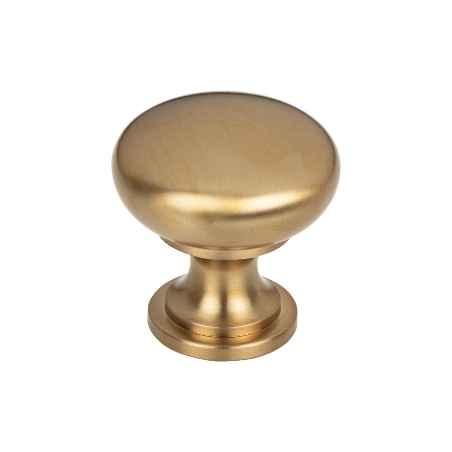Top Knobs Hollow Round Mushroom Knob - Ash Gray