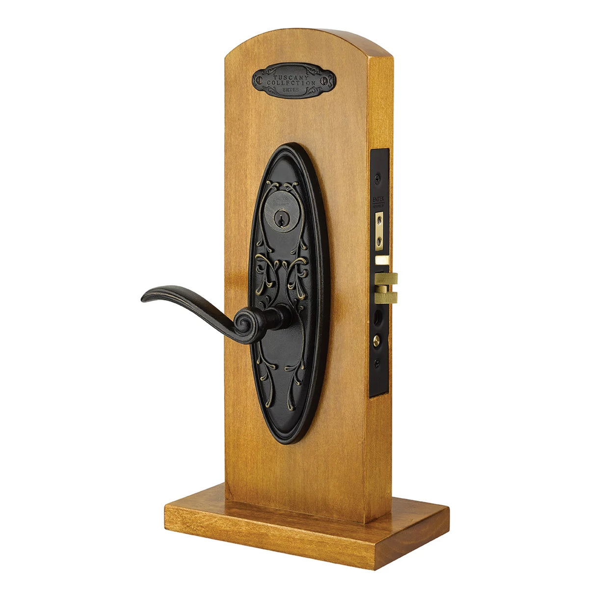 Da Vinci Knob-by-Knob / Lever-by-Lever Mortise Entry Set – Medium Bronze