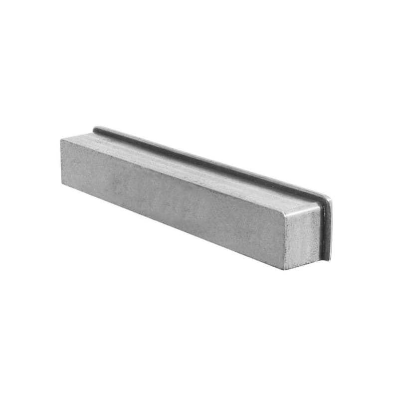 Ashley Norton Industrial Square Pewter Bin Pull - Pewter