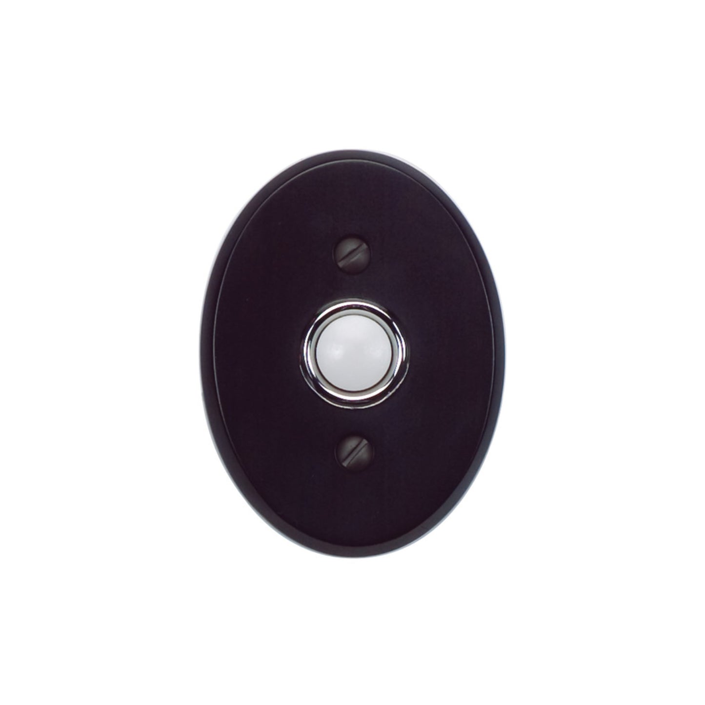 Atlas Traditionalist Push Button - Matte Black