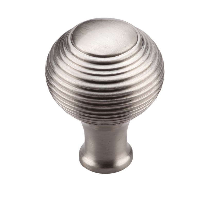 Reeded Cabinet Knob