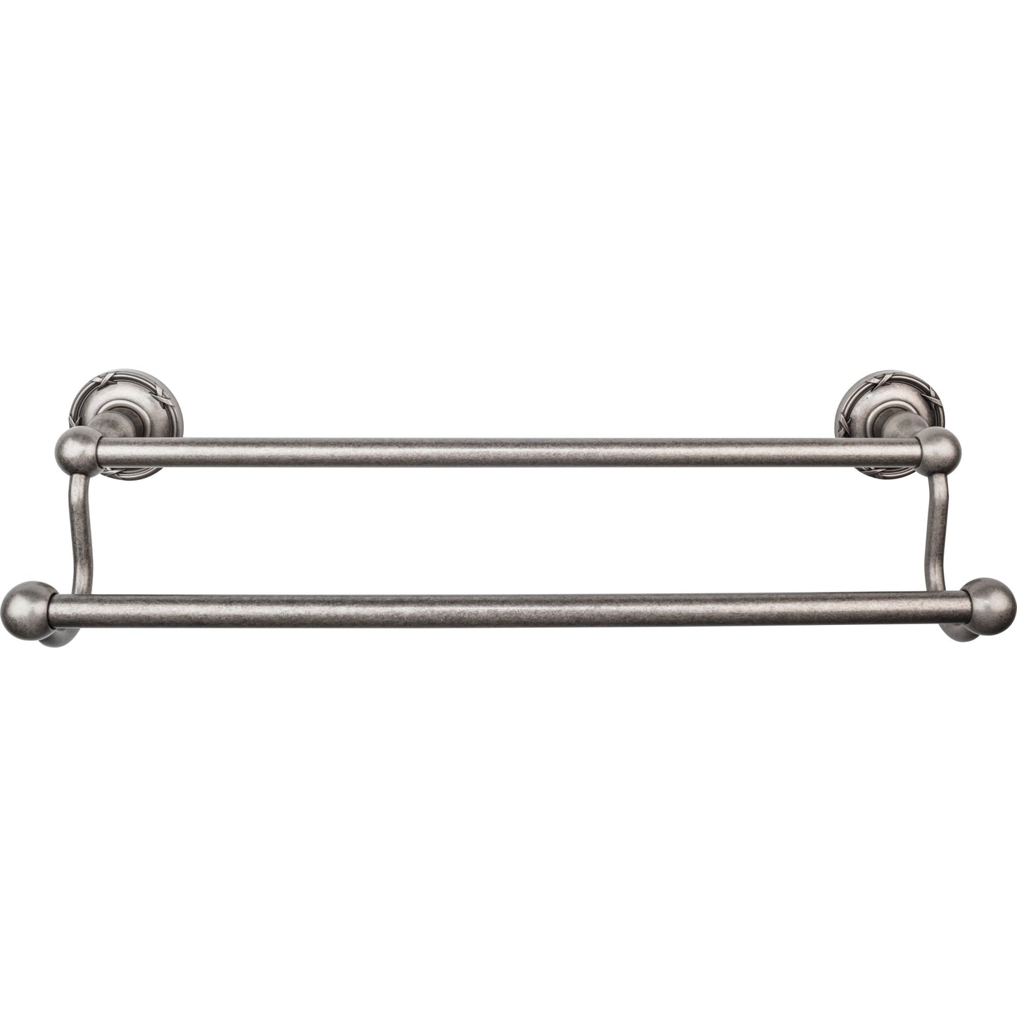 TOP BATH (R) Edwardian Bath Double 20 1/2" Wall Mounted Towel Bar