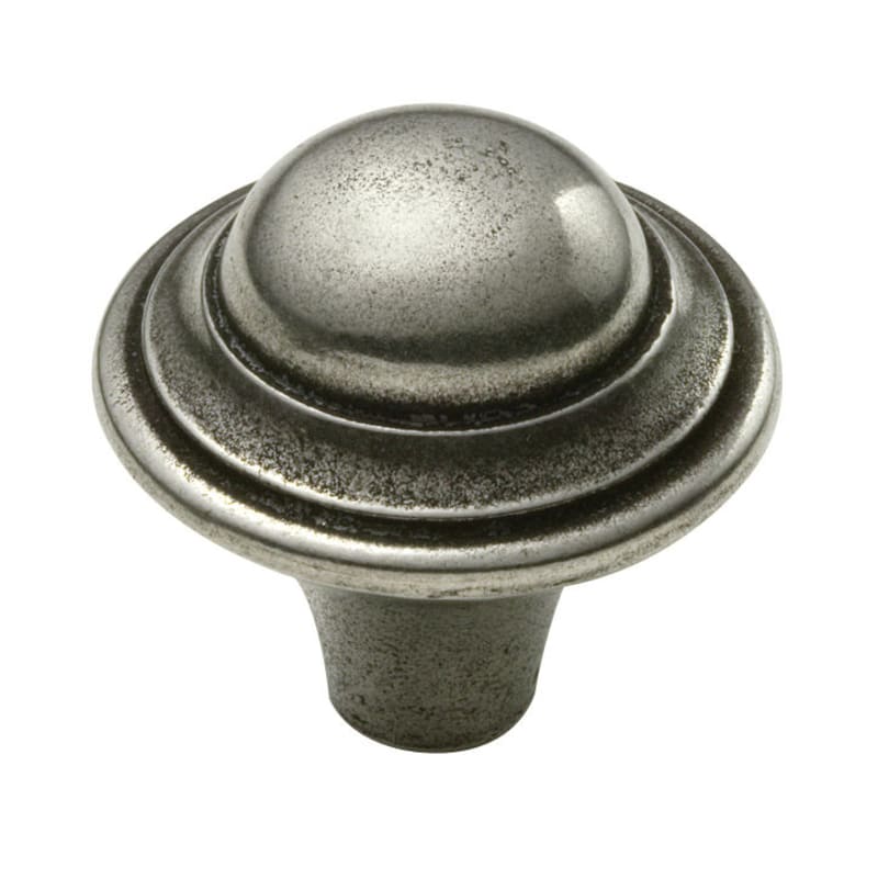 Ashley Norton Saturn Pewter Cabinet Knob - Pewter