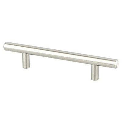 Berenson Tempo Bar Pull - 96mm (3-25/32 in) - Brushed Nickel