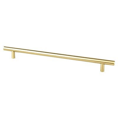 Berenson Tempo Bar Pull - 256mm (10-1/16 in) - Modern Brushed Gold