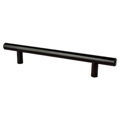 Berenson Tempo Bar Pull - 128mm (5-1/16 in) - Black