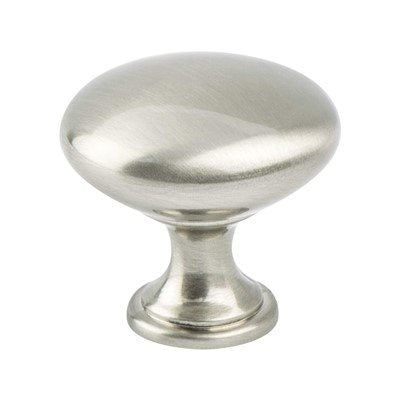 Berenson Traditional Advantage One Round Knob - Brushed Nickel