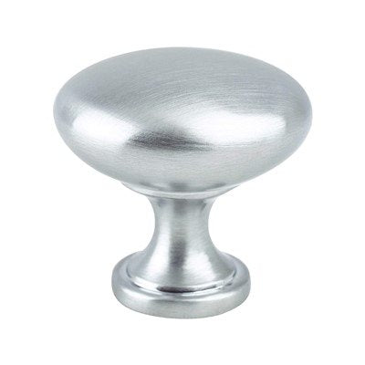 Berenson Advantage Knobs Round Knob - Satin Chrome