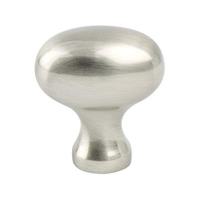 Berenson Transitional Advantage Three Oval Knob - Brushed Nickel