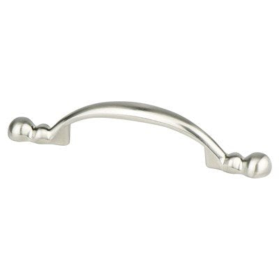 Berenson Traditional Advantage Four Rounded End Pull - 3 in (76.2mm) - Brushed Nickel