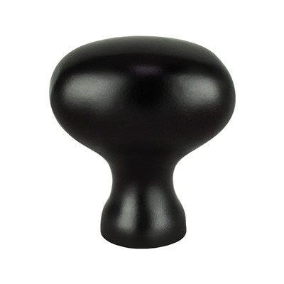 Berenson Transitional Advantage Three Oval Knob - Matte Black