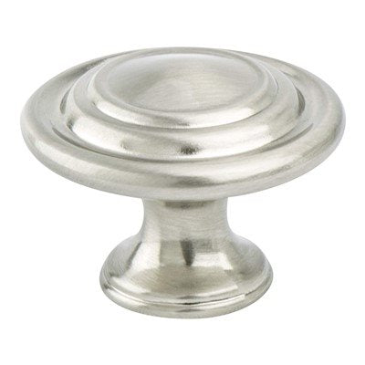 Berenson Traditional Advantage Four Ringed Knob - Brushed Nickel