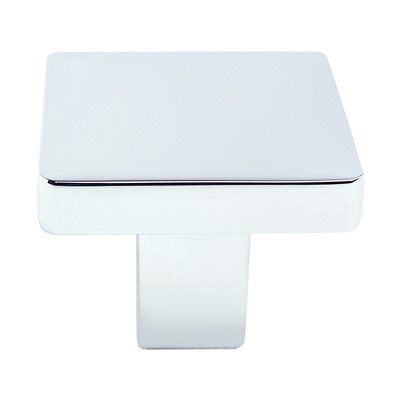 Berenson Contemporary Advantage One Square Knob - Polished Chrome