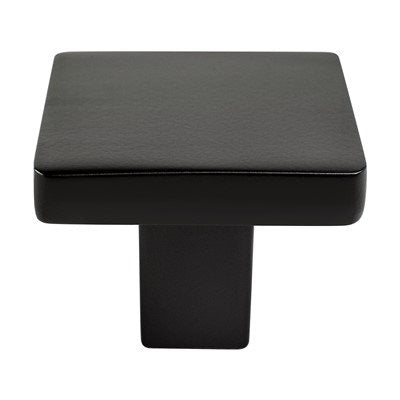 Berenson Contemporary Advantage One Square Knob - Matte Black