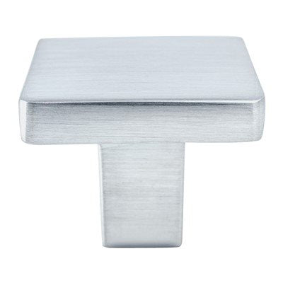 Berenson Advantage Knobs Square Knob - Satin Chrome