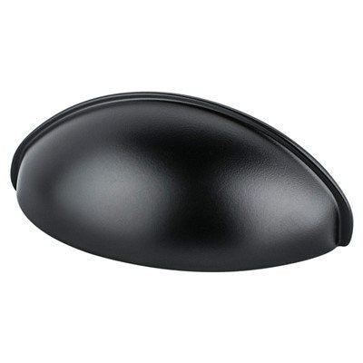 Berenson Transitional Advantage Three Cup Pull - 64mm (2-1/2 in) - Matte Black