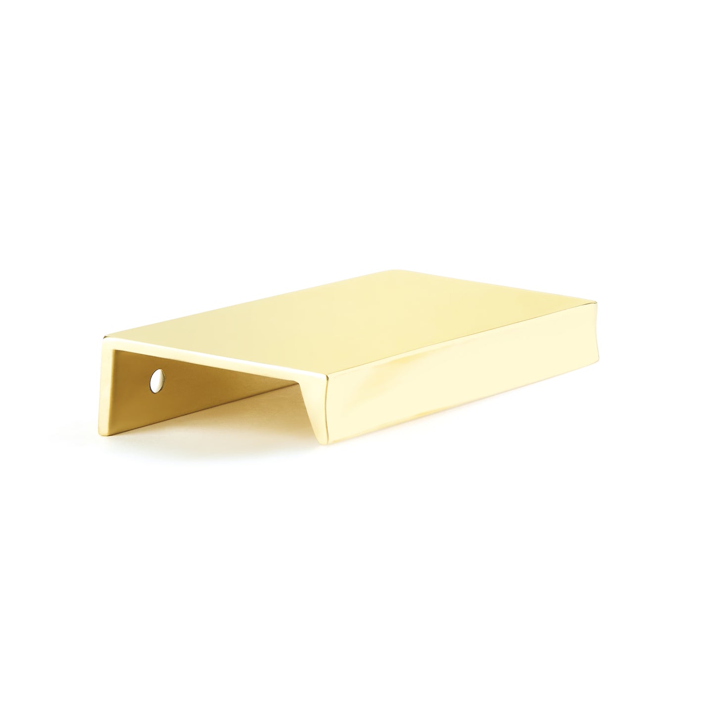 Schaub Sabre Edge Pull 3" Unlacquered Brass