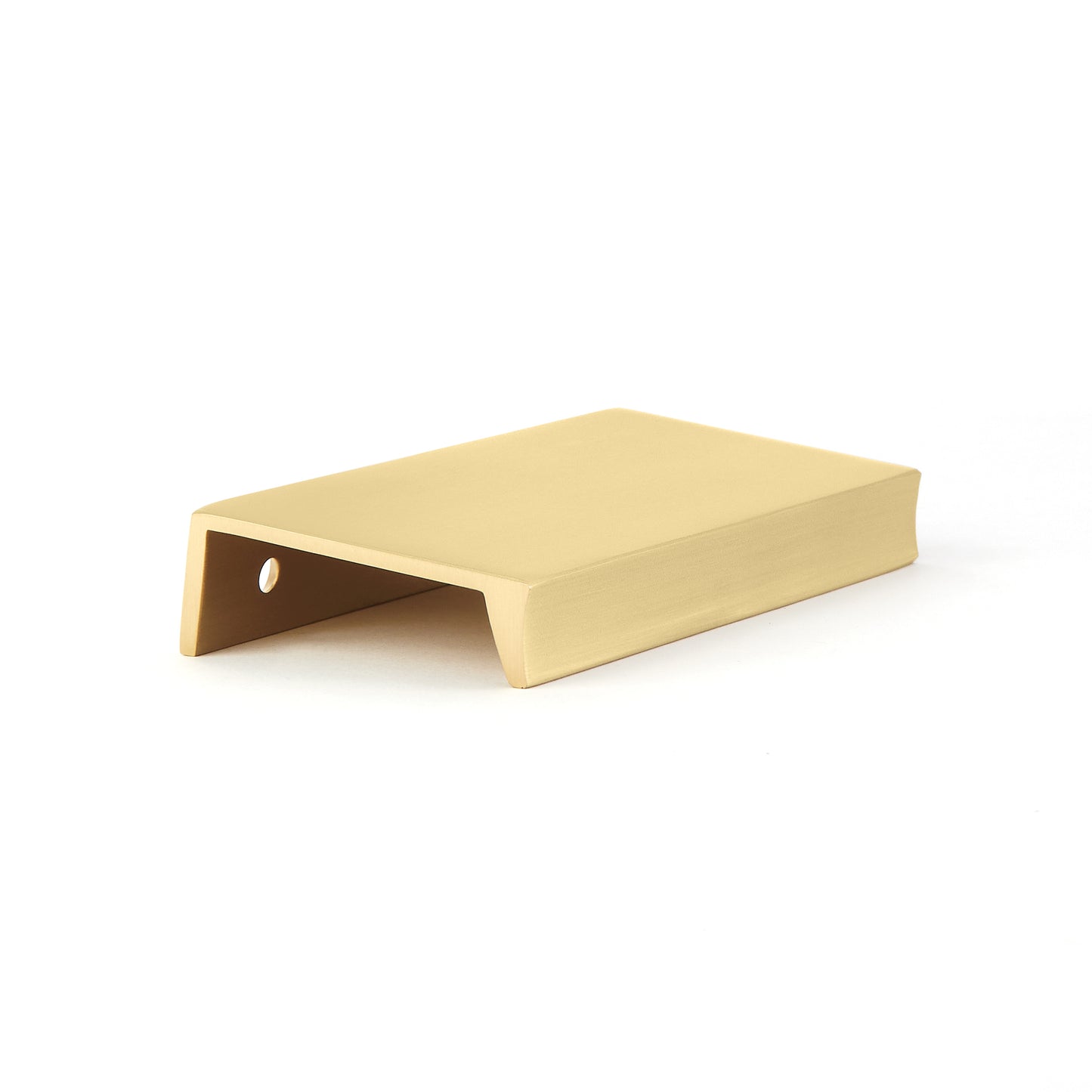 Schaub Sabre Edge Pull 3" Satin Brass