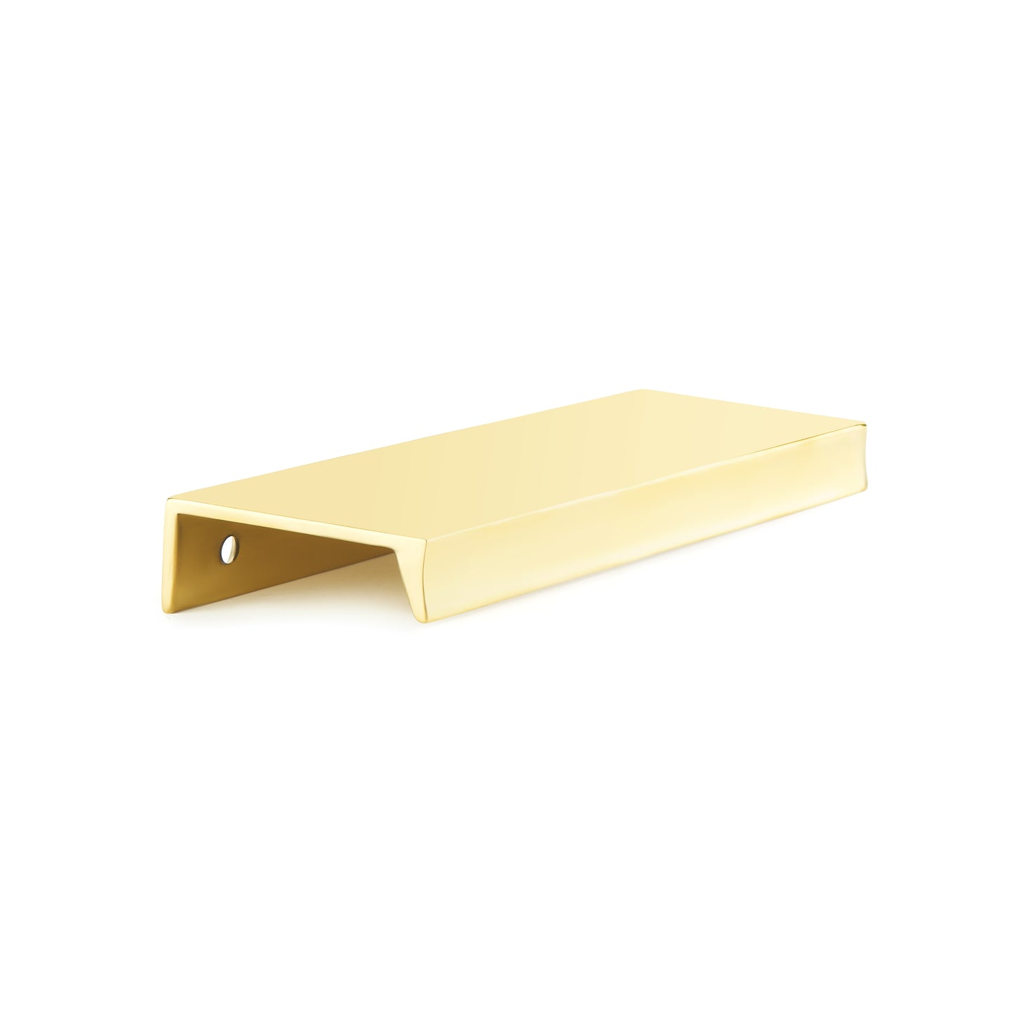 Schaub Sabre Edge Pull 5" Unlacquered Brass