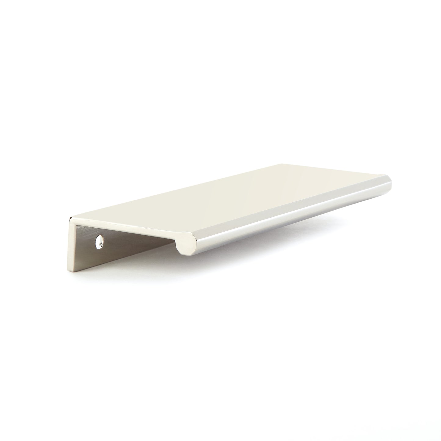 Schaub Baker Edge Pull 5" Polished Nickel