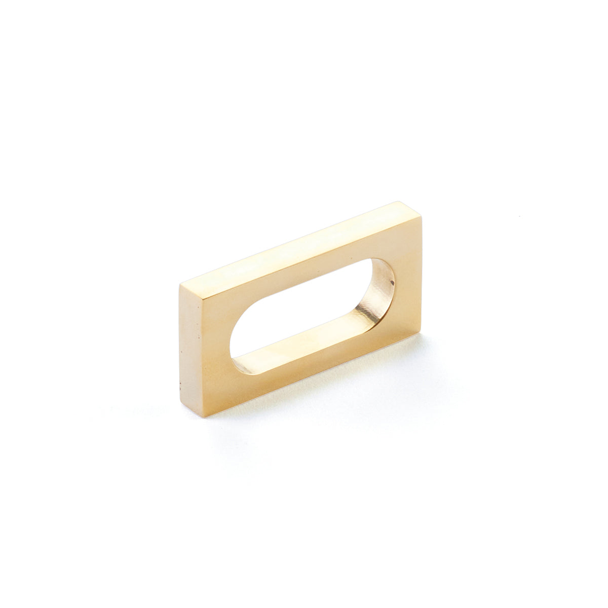 Schaub Cafe Pull 2" Unlacquered Brass