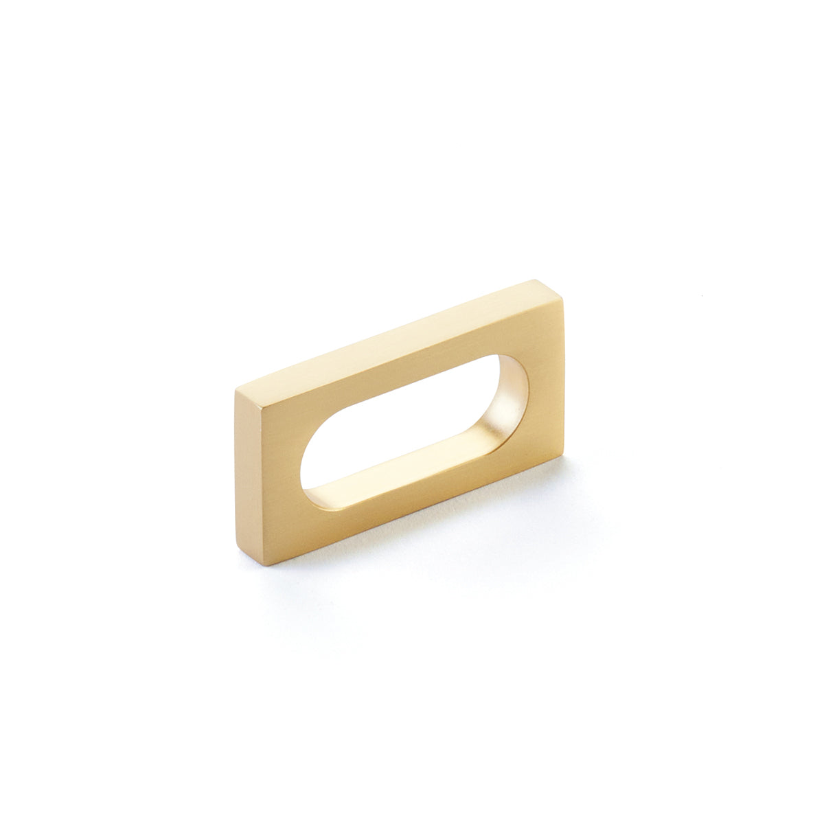 Schaub Cafe Pull 2" Modern Oval Slot