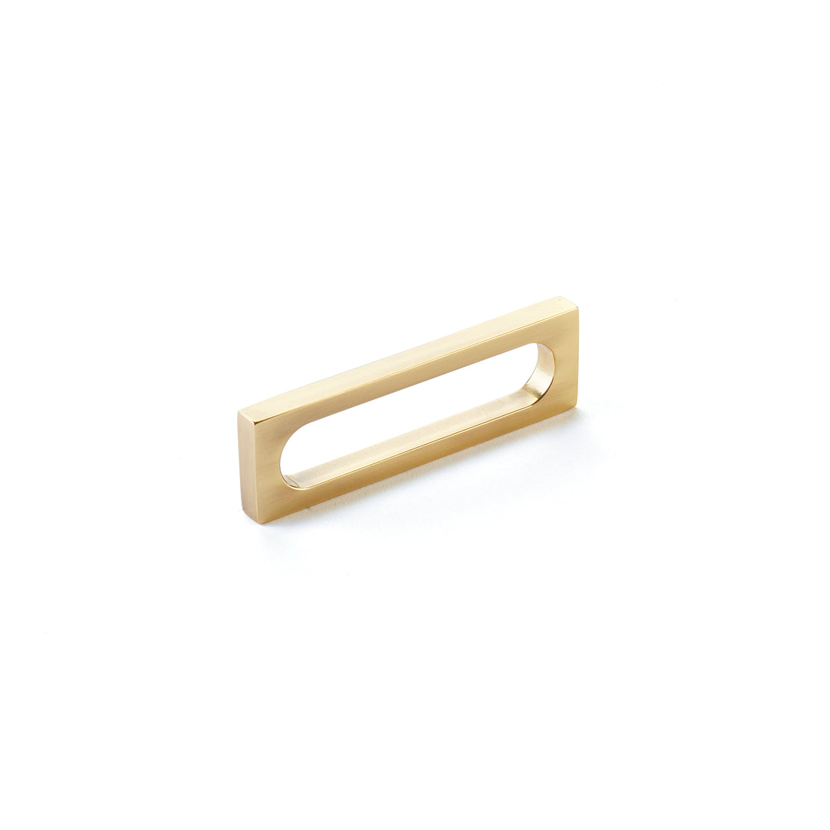 Schaub Cafe Pull 3-1/2" Modern Oval Slot