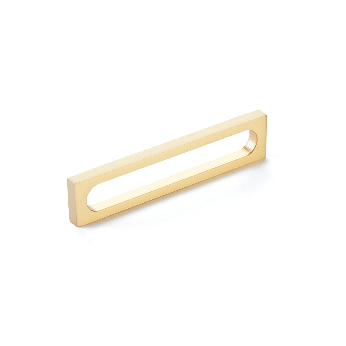 Schaub Cafe Pull 5" Modern Oval Slot