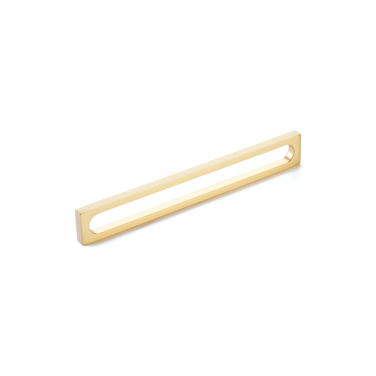 Schaub Cafe Pull 8" Modern Oval Slot