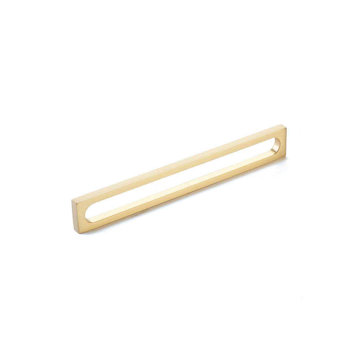 Schaub Cafe Pull 8" Modern Oval Slot