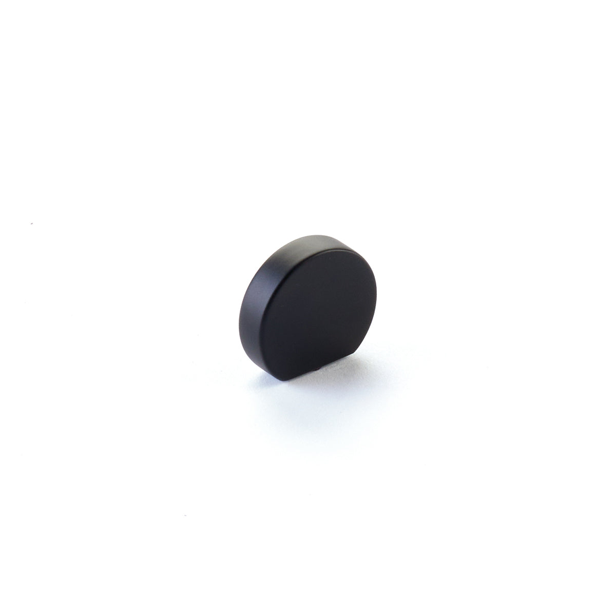 Schaub Cafe Knob 1" Width Matte Black