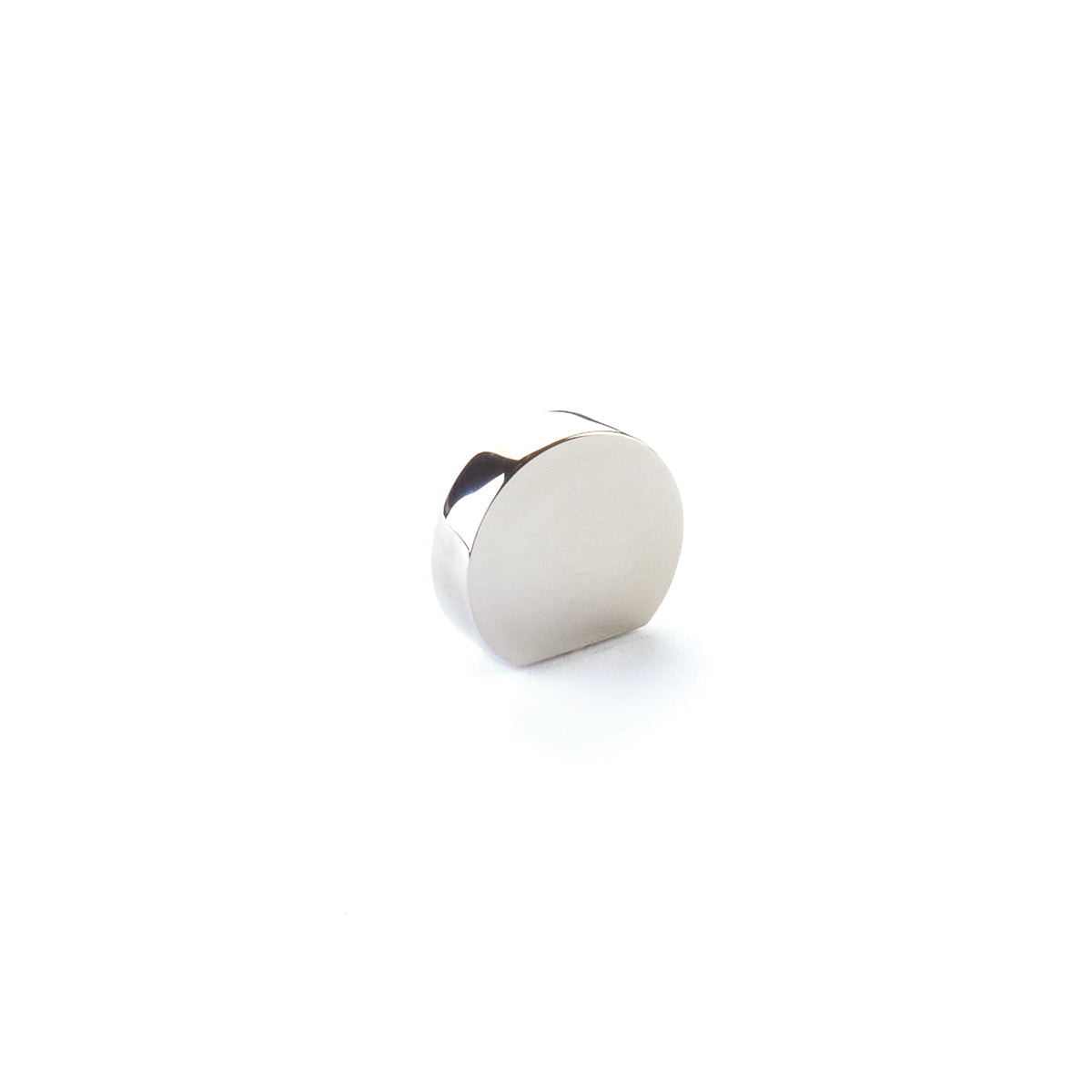 Schaub Cafe Knob 1" Width Polished Nickel