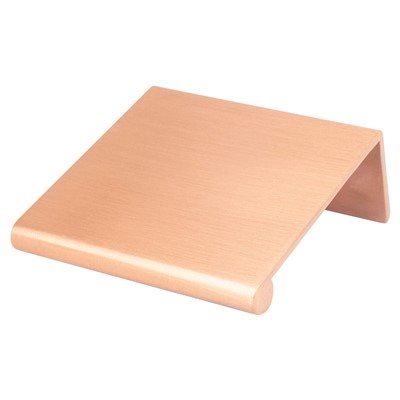 Berenson Bravo Edge Pull - 32mm (1-1/4 in) - Brushed Copper