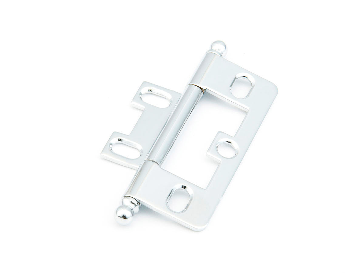 Schaub Hinge Ball Tip Non-Mortise  Polished Chrome