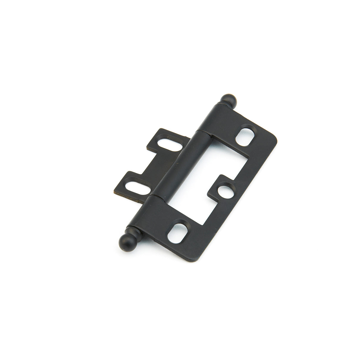 Schaub Hinge Ball Tip Non-Mortise  Flat Black