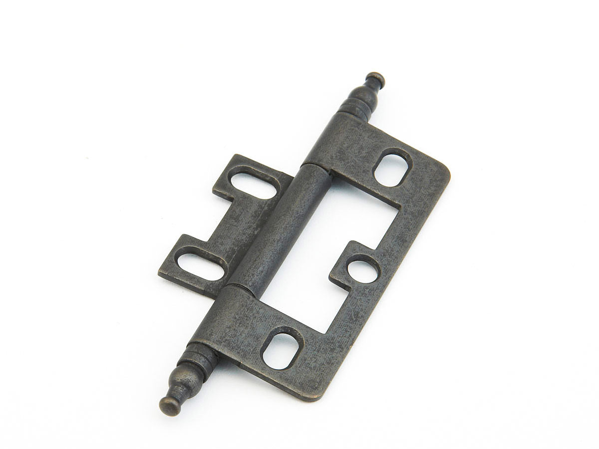 Schaub Hinge Minaret Tip Non-Mortise  Distressed Bronze