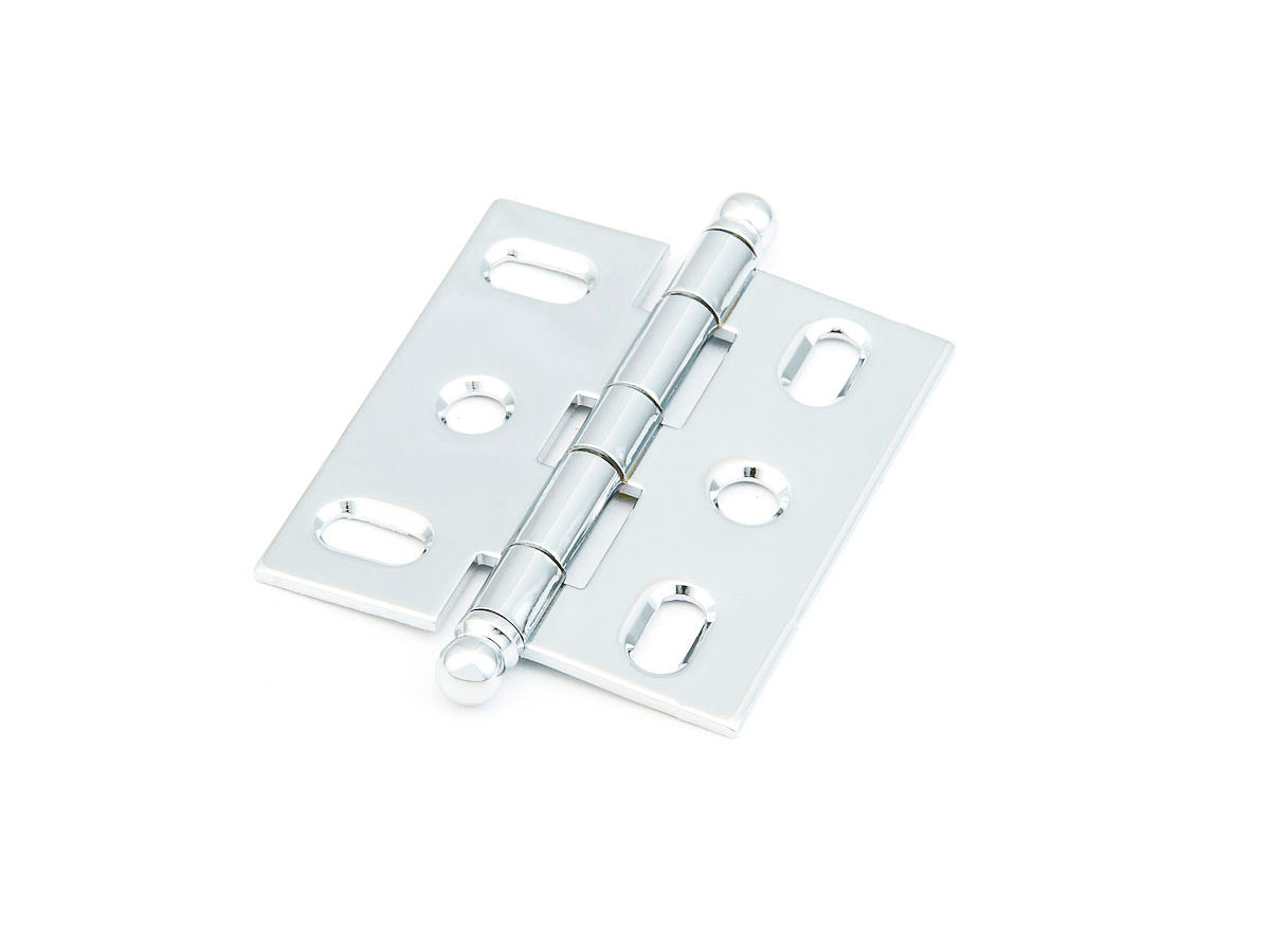 Schaub Hinge Ball Tip Mortise  Polished Chrome