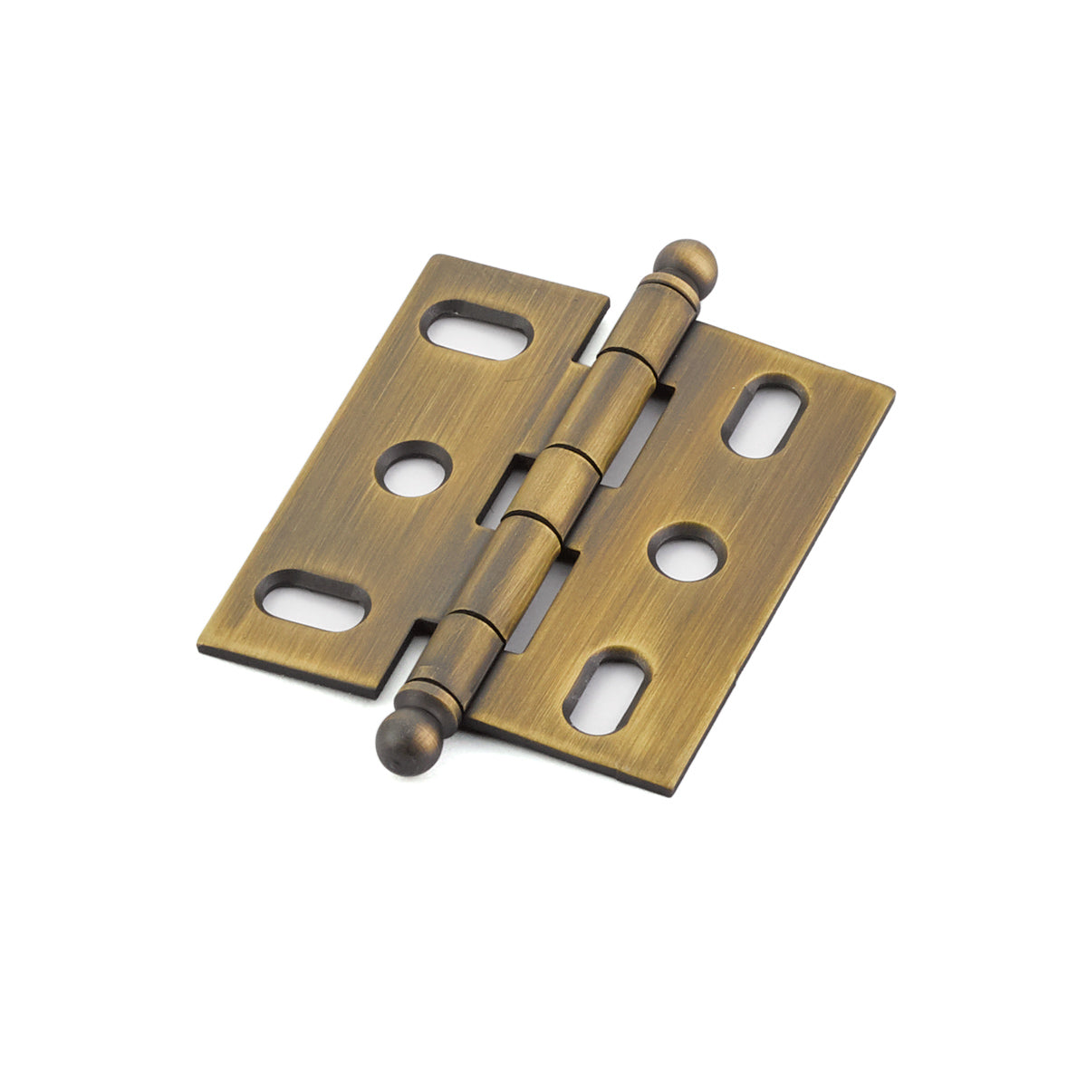 Schaub Hinge Ball Tip Mortise  Antique Light Brass